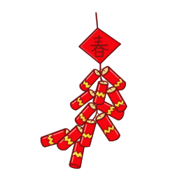 Firecrackers decoration